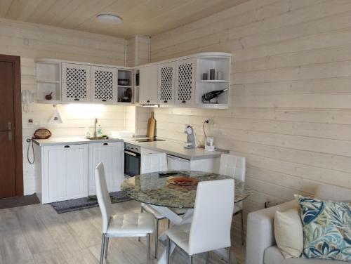 Η κουζίνα ή μικρή κουζίνα στο Pirin Golf - NIRVANA, Studios&SPA