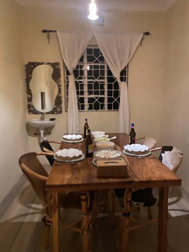 Phòng tắm tại Bomani House