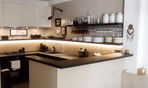 Dapur atau dapur kecil di Chambre avec entrée Privée au calme, quartier Talensac