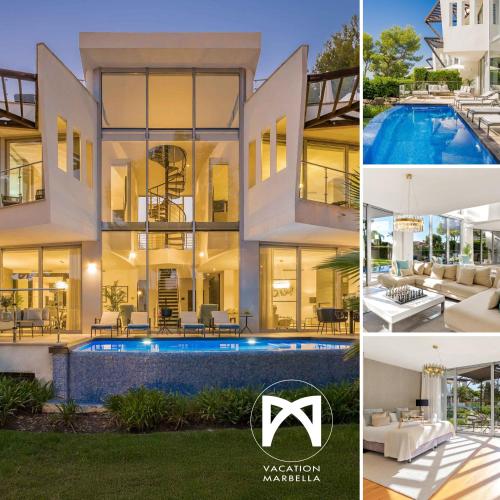 VACATION MARBELLA I Villa Finesse, Luxury Villa, Golden Mile, Swimming-pools, Sauna, Spa, Gym, Minutes from Golfs and Beaches