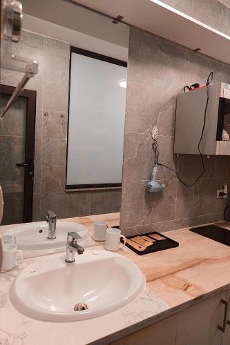 Koupelna v ubytování Dfour Home Trần Quốc Toản, Hoan Kiem, Ha Noi Old Quarter