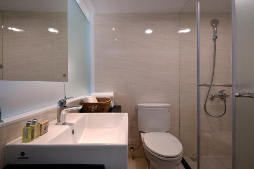 Ένα μπάνιο στο Eastin Taipei Hotel