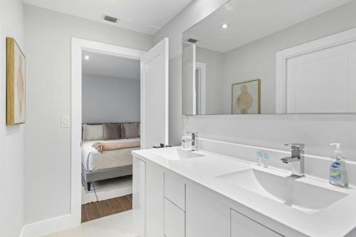 Koupelna v ubytování Villa Grand