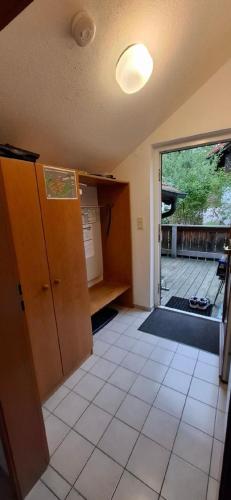 Ein Bett oder Betten in einem Zimmer der Unterkunft Appartement in Berghäuser mit Sonnigem Balkon