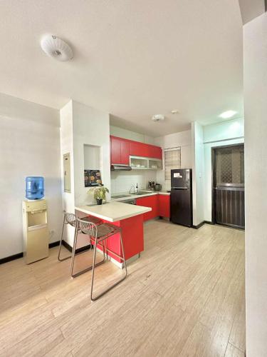 Η κουζίνα ή μικρή κουζίνα στο G04 Magallanes Residences Condominium
