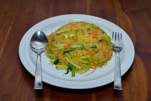 Jídlo v penzionu nebo okolí