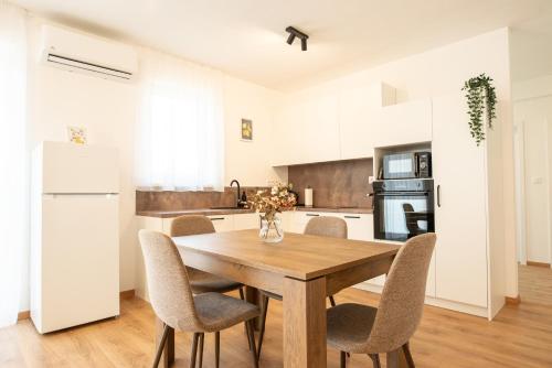 Η κουζίνα ή μικρή κουζίνα στο ONL Apartments Vydrany