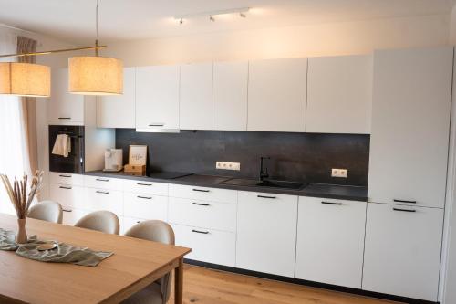 Køkken eller tekøkken på bei Stefanie