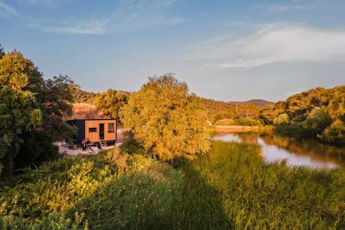 Lodge Grand Confort - Salle de bain italienne - Au coeur du Vignoble à 10 min de la Mer