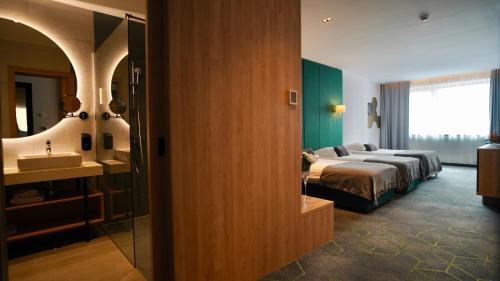 Hotel Diplomatにあるベッド