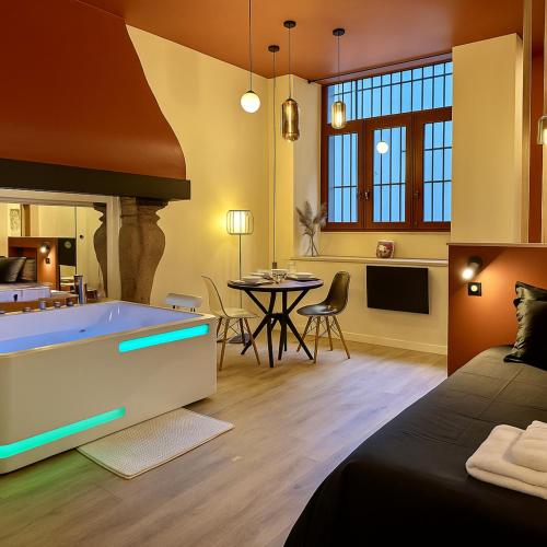 Llit o llits en una habitació de Secret Room
