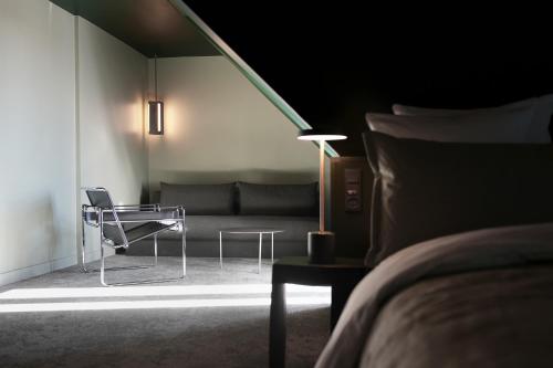 Zona de estar de Hotel Hans
