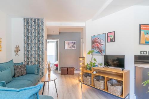 Boho Zen - T3 calme avec parking en ville
