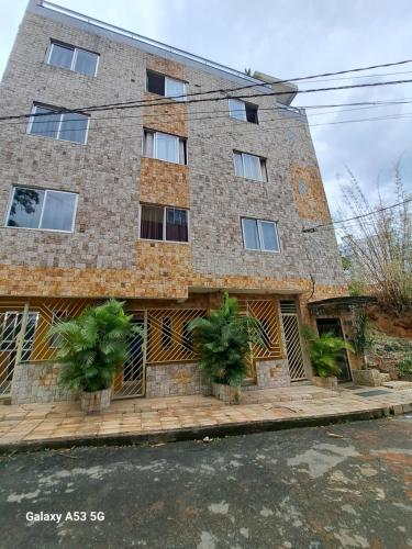 Bygningen som lejligheden ligger i