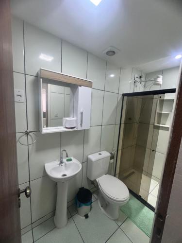 Et badeværelse på Quarto Suite