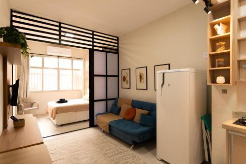 Posezení v ubytování SUH Copacabana 123 Perfect Studio