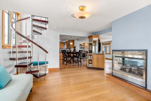 Η κουζίνα ή μικρή κουζίνα στο Serendipity Beach Retreat Namaste Unit