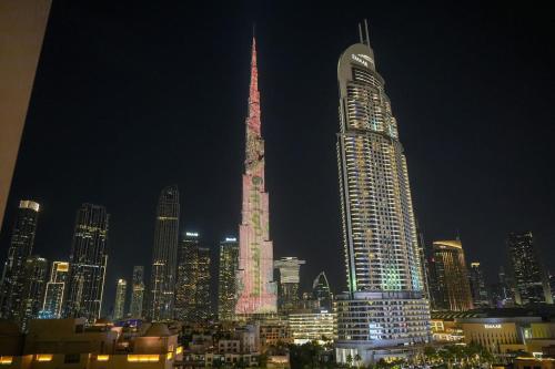 Full Burj Khalifa View, 3min Walk to Dubai Mall