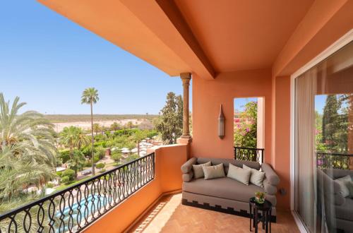 Un balcón o terraza en Sofitel Marrakech Palais Impérial & Spa