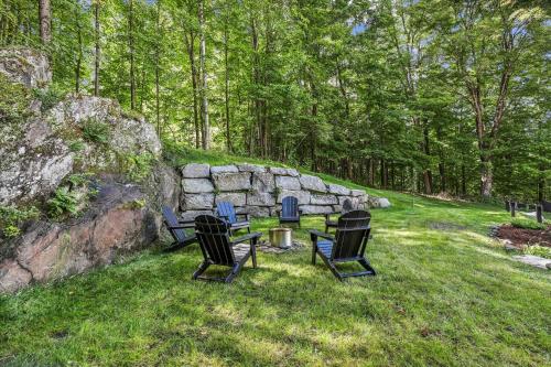 Un jardín fuera de Evergreen Stowe