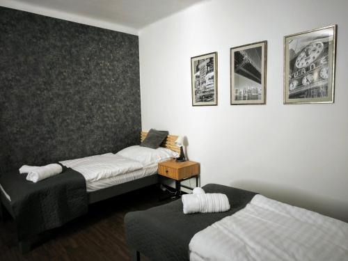 Ένα ή περισσότερα κρεβάτια σε δωμάτιο στο Apartments 31