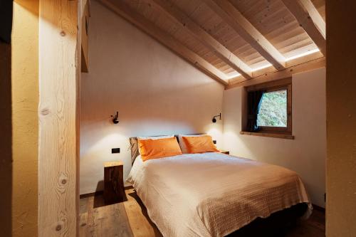 Ένα ή περισσότερα κρεβάτια σε δωμάτιο στο Sylva Smart Lodge