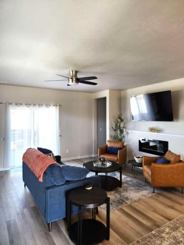 Χώρος καθιστικού στο StarLuxe Stay and Play