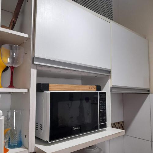 Kuchyň nebo kuchyňský kout v ubytování Flat Mar e Sol