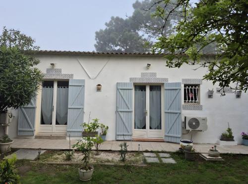 Zahrada ubytování Chambres D'hôtes
