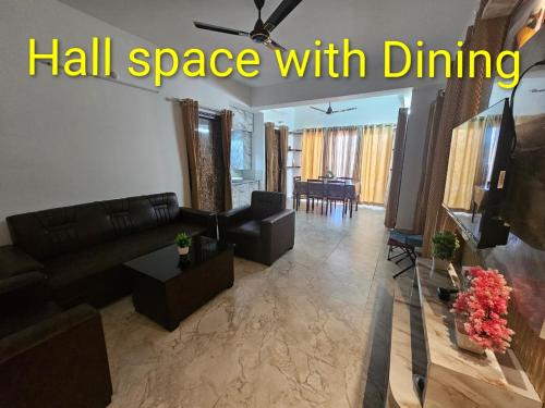 Χώρος καθιστικού στο Lai Lechai Homestay