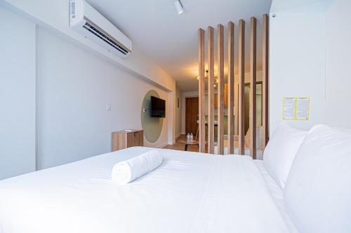 Wonderful Loft in Casco Viejoにあるベッド