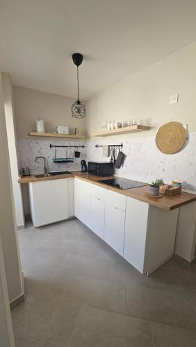 Kuchyň nebo kuchyňský kout v ubytování Casa Malaquita