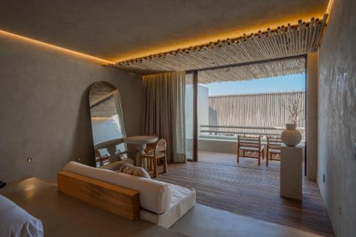 Postel nebo postele na pokoji v ubytování Mana Cumbuco Hotel - Soft Opening