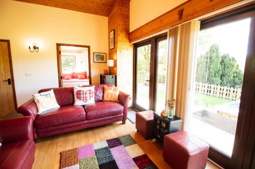 Ruang duduk di Sycamore Lodge