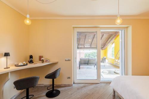 Katil atau katil-katil dalam bilik di L'Acero Sublime Guesthouse
