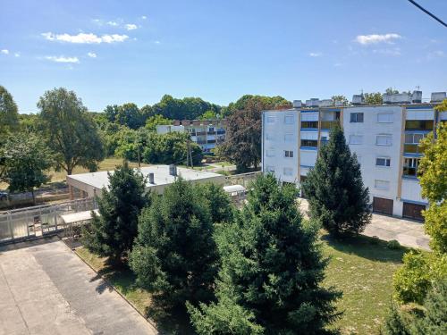 Bygningen som lejligheden ligger i