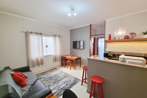 Кухня или мини-кухня в Família Costa-Apê no centro
