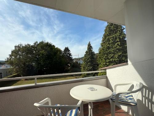 Un balcón o terraza en Hotel Bevertal
