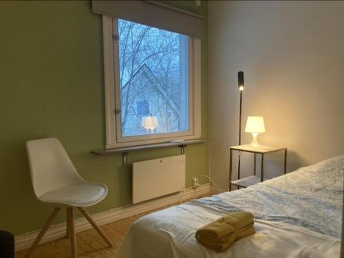 Katil atau katil-katil dalam bilik di 4 bedroom apartment in Kramfors