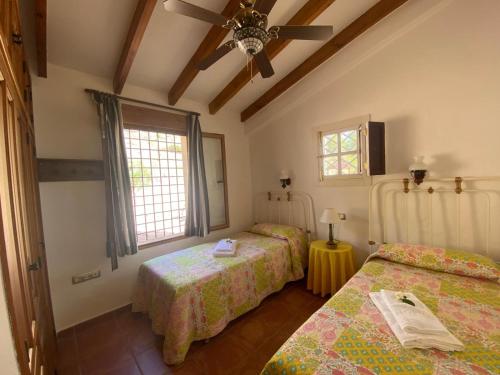 Ένα ή περισσότερα κρεβάτια σε δωμάτιο στο Casa del Santo
