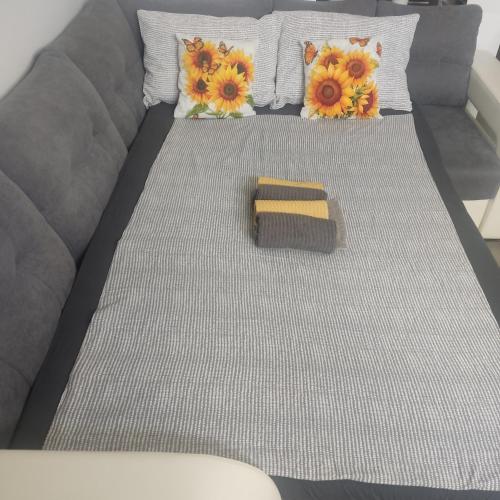 Ruang duduk di Studio apartman Laura