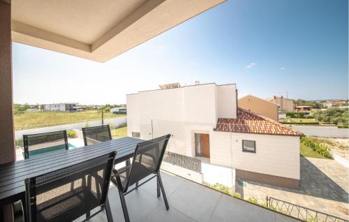 Balkón nebo terasa v ubytování Luxurious Apartment In Vrsi With Sauna