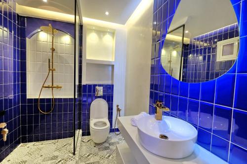 Ένα μπάνιο στο Luxury Apartment Retreat in Marrakech