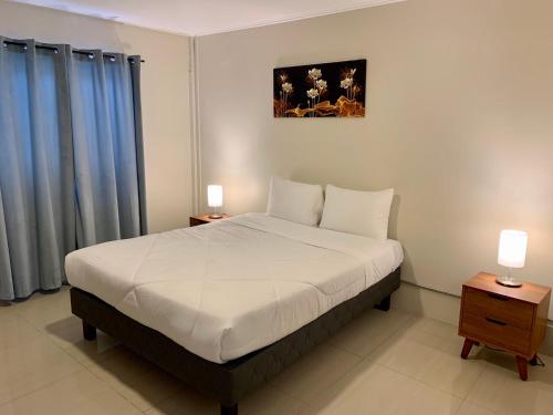 Cama o camas de una habitación en Península Hostel