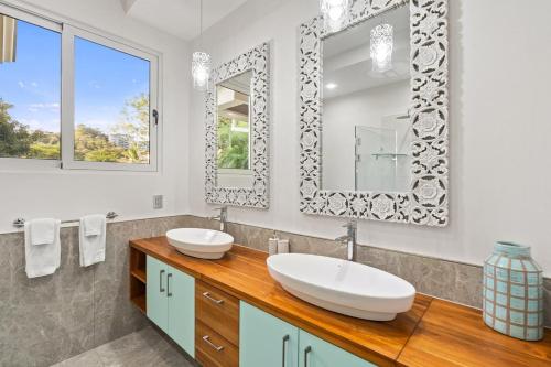 Ванная комната в Luxury Villa in Reserva Conchal Golf & Beach