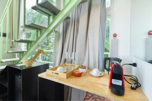 Una cocina o zona de cocina en Maadest