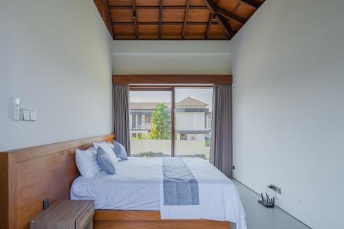 Cama o camas de una habitación en Villa Karamjit