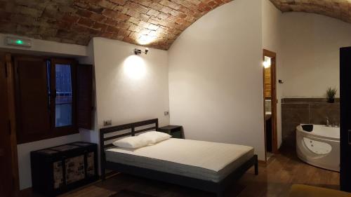 Posteľ alebo postele v izbe v ubytovaní Apartamento del Abuelo