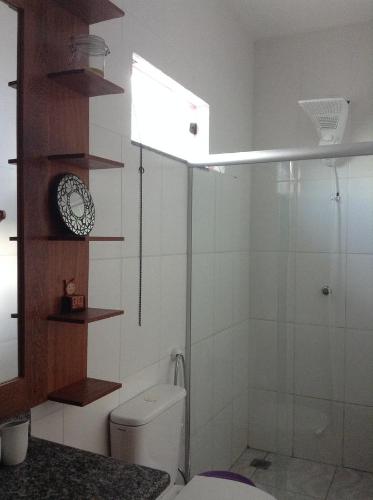 Phòng tắm tại Condominio Sao Cristovao