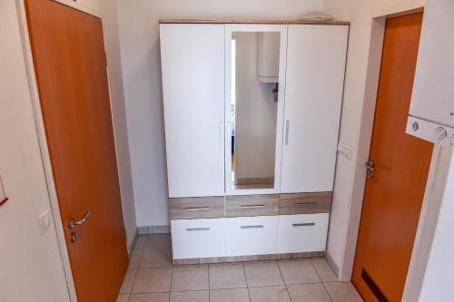 Koupelna v ubytování Apartments and Studios Perunika